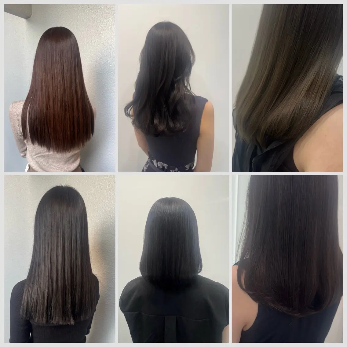 セミロング カラー ブリーチ ブリーチなしカラー ヘアカラー loupメイ /福岡大名のヘアスタイル
