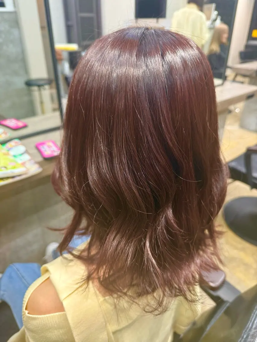 カラー ヘアカラー ルシ🎨/ハイトーン デザイン/髪質改善のヘアスタイル