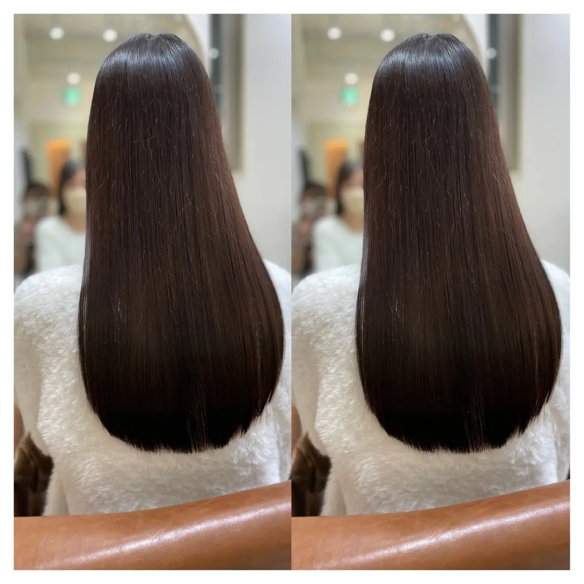 ロング カラー カット ヘアカラー トリートメント 村山 茉衣のヘアスタイル