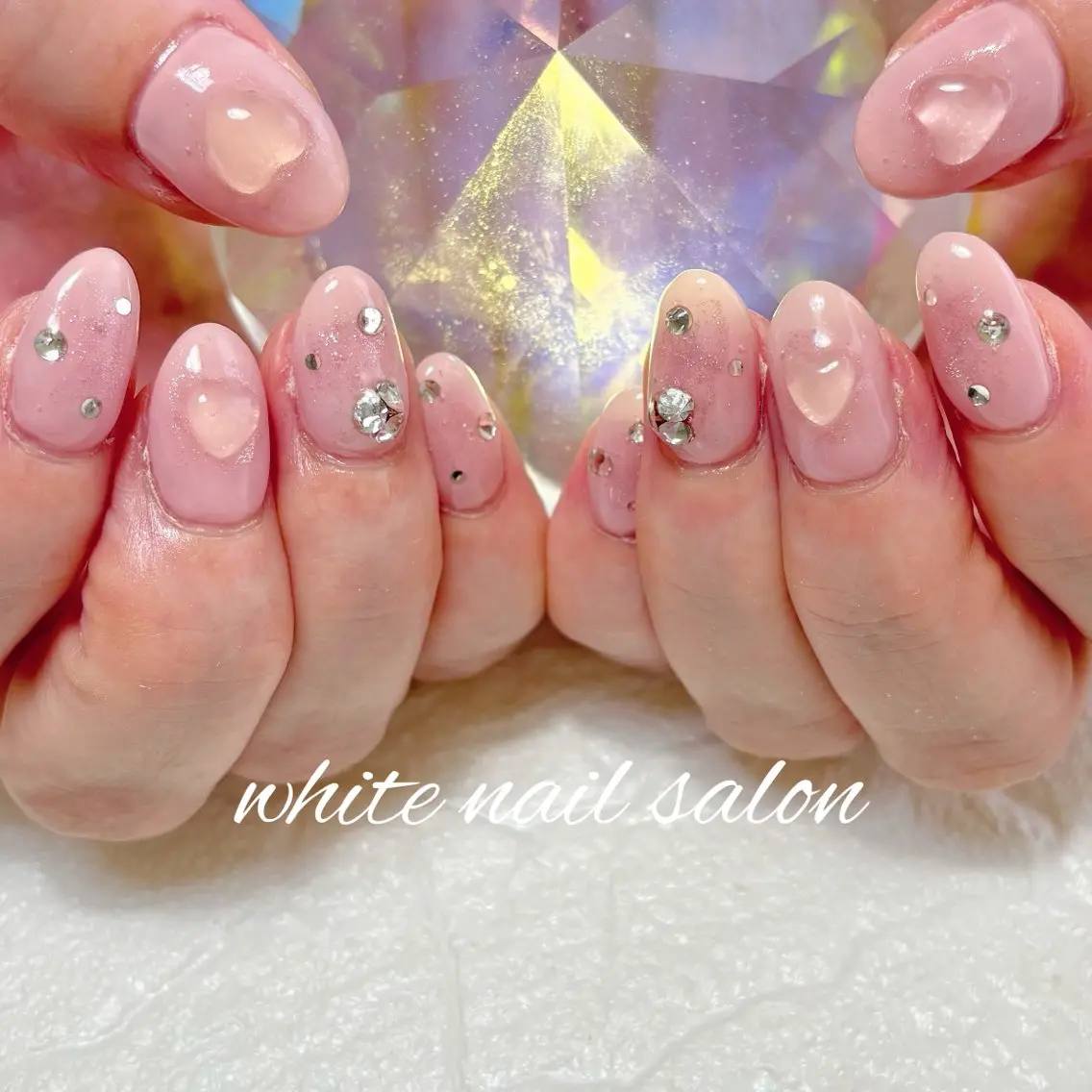 ネイル フットネイル ハンドネイル white nail salonのネイルデザイン