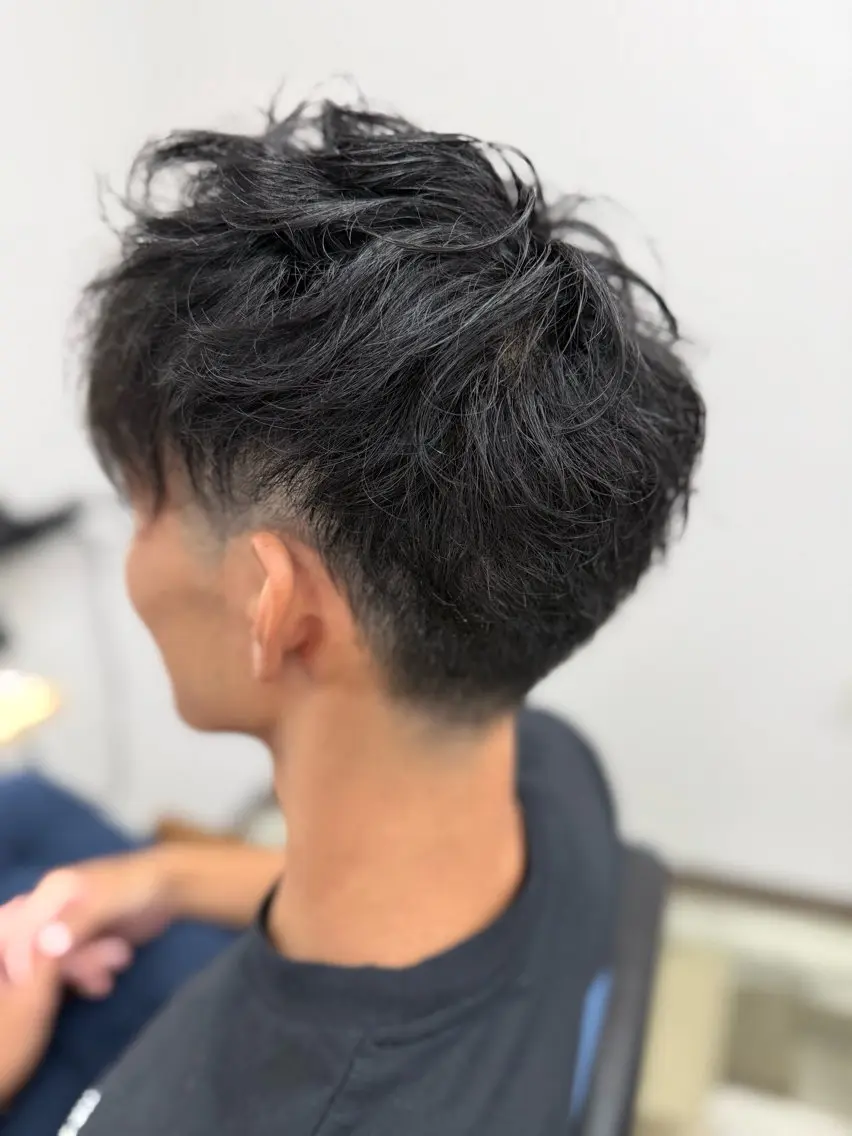 メンズ カット 中西 広人のヘアスタイル