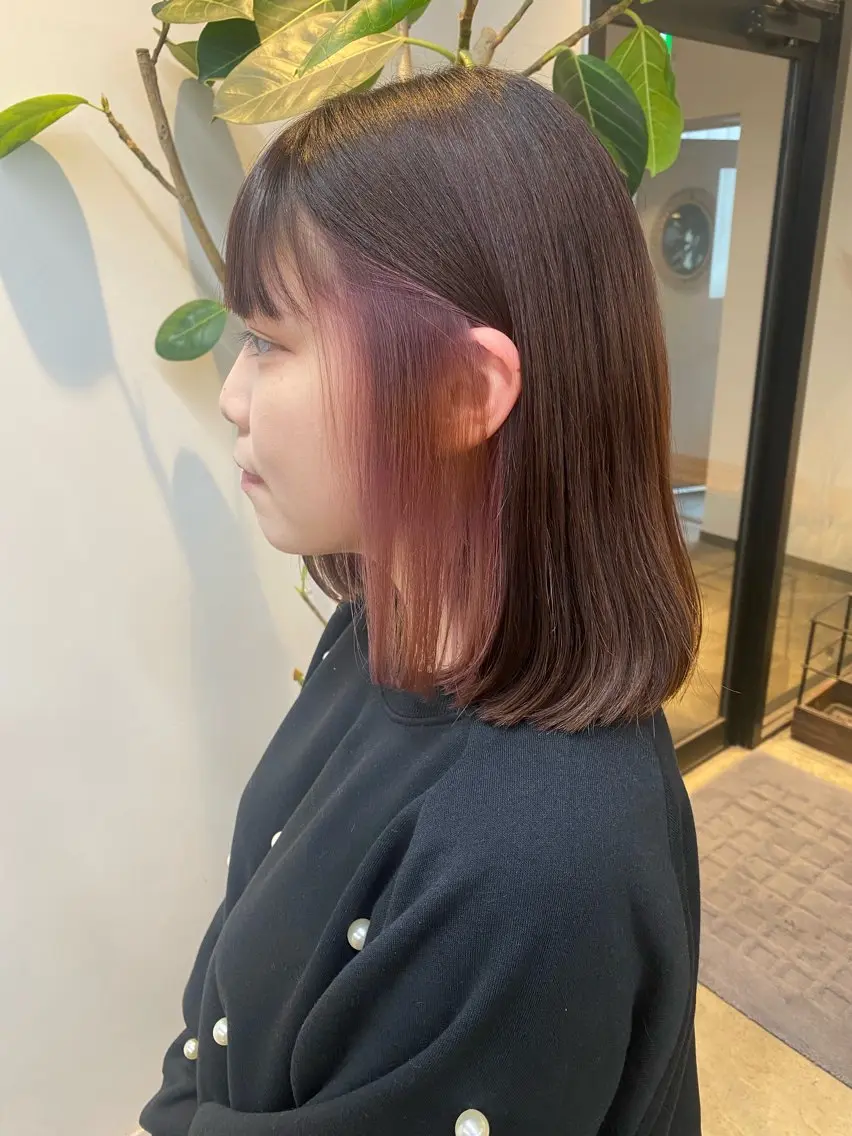 ショート カラー 🌼ハイライト透明感 🌼maiのヘアスタイル