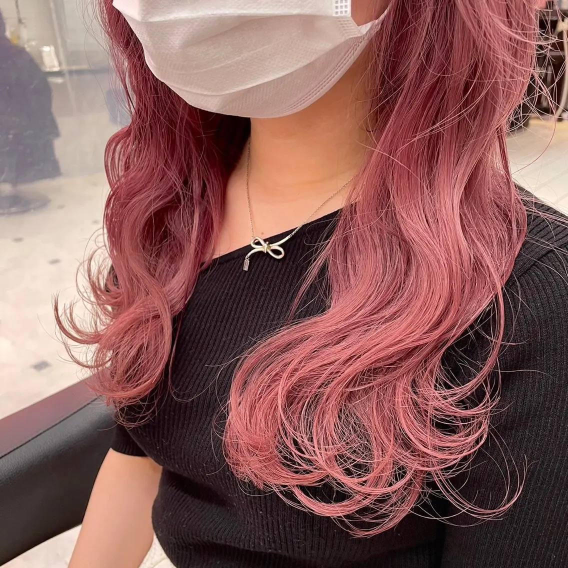 セミロング カラー ヘアアレンジ ヘアカラー トリートメント ヘッドスパ ヘアセット 〈公式〉🕯️ BABY上野🕯️のヘアスタイル