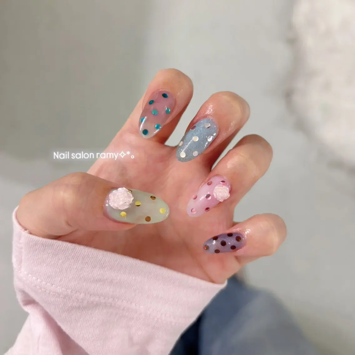 ネイル ハンドネイル Nail salon ramyのマツエク・マツパデザイン