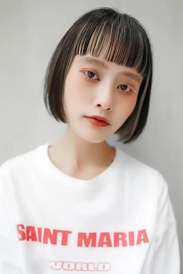 《曜日限定》似合わせ小顔ボブ🩷𓈒𓂂𓏸 (カット+シャンプーブロー&スタイリング)の写真