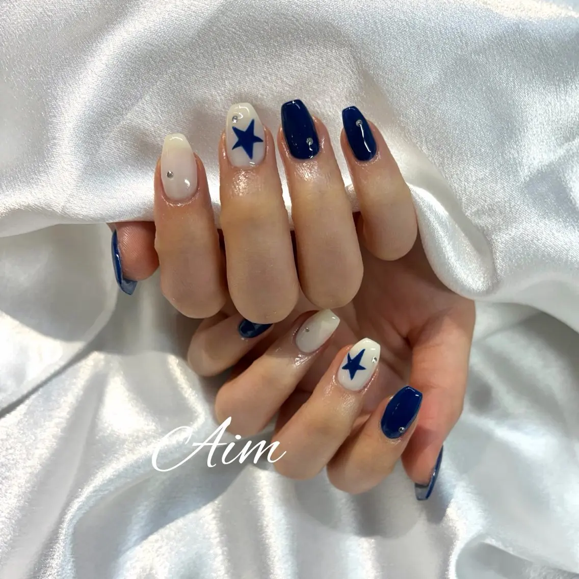 ネイル ハンドネイル Aim🌿 kanaのネイルデザイン