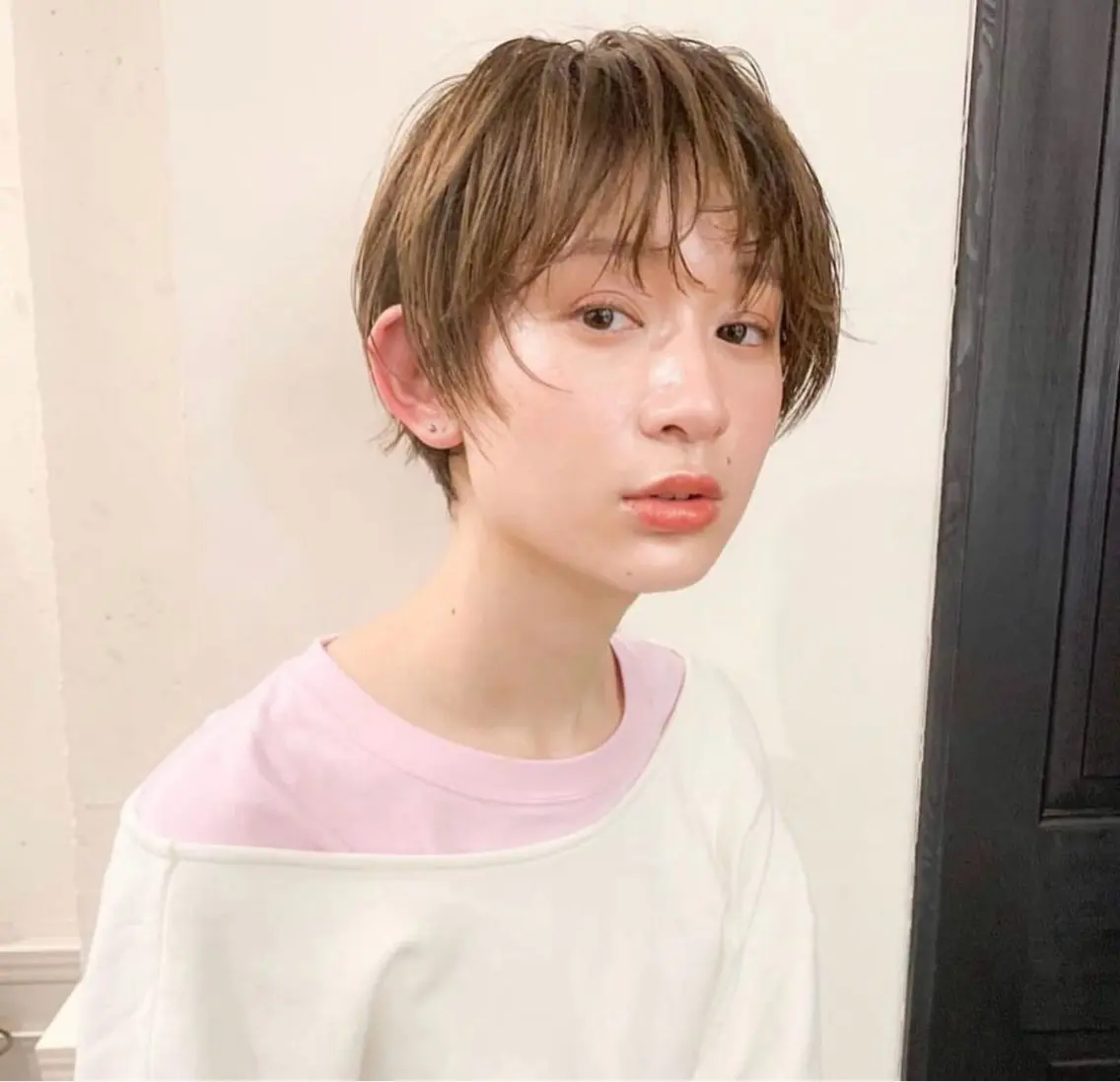 ショート ショートヘア 小林 莉菜のヘアスタイル