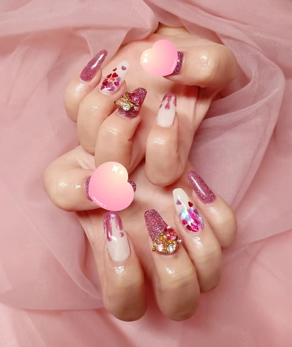 ネイル 持ち込み ハンドネイル Nail Salon macherieのネイルデザイン