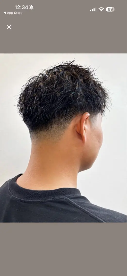 ショート メンズ 表参道/短髪 メンズ特化/石原旭人のヘアスタイル