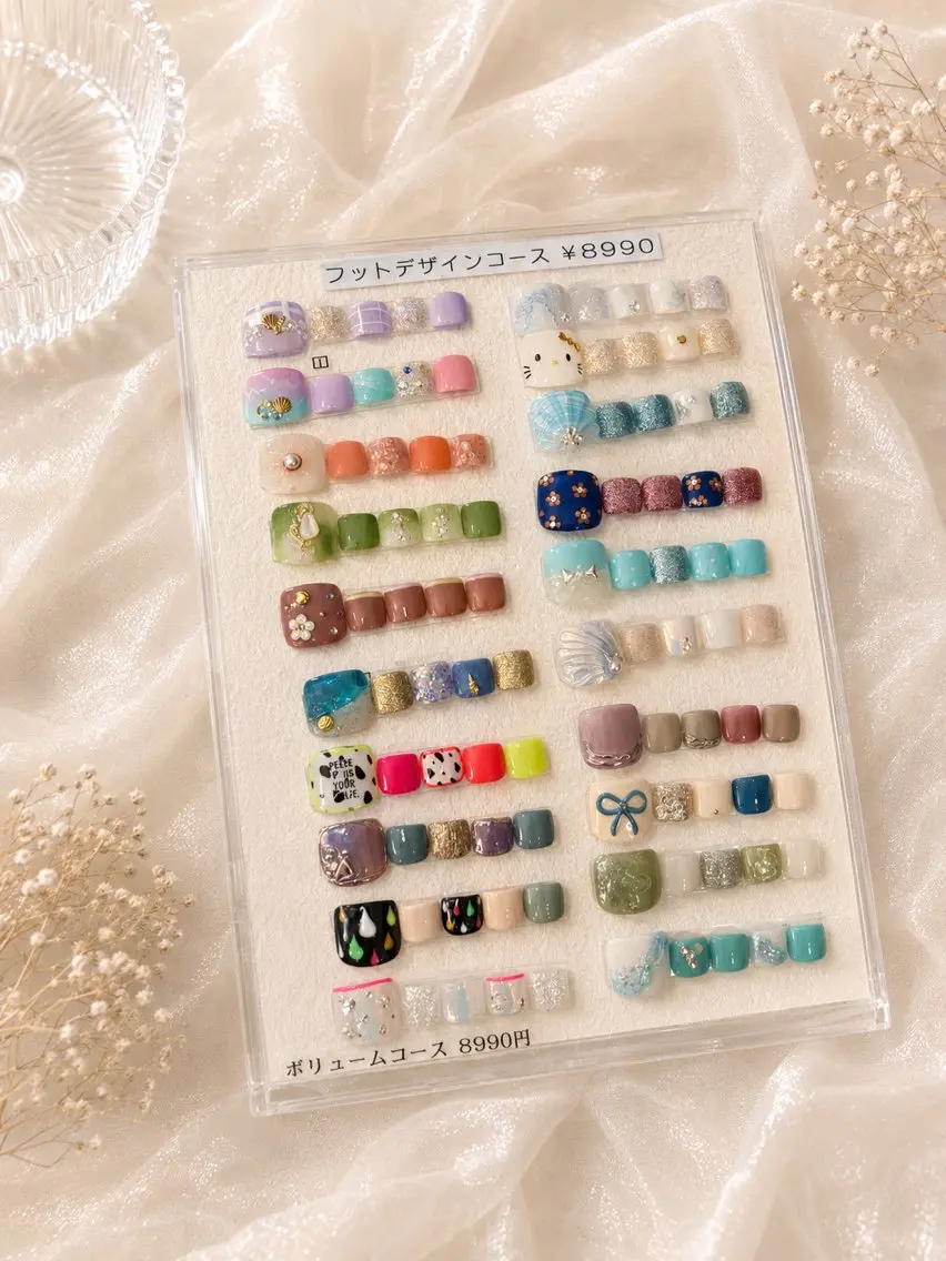 ネイル フットネイル Rairia SHIHOのネイルデザイン