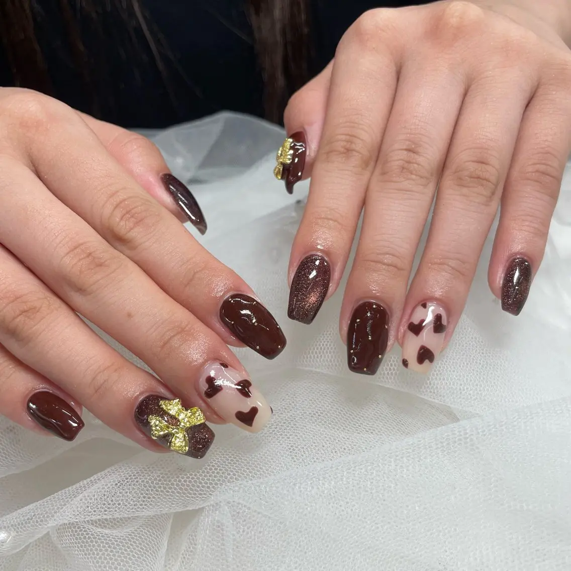ネイル ボルドー ハンドネイル WOLTOKYO 渋谷/RIAのネイルデザイン