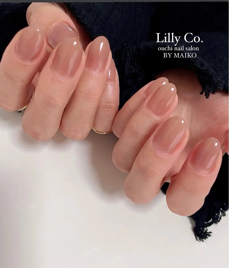 ネイル ワンカラーネイル ハンドネイル ハンドケア Lilly Co.のネイルデザイン