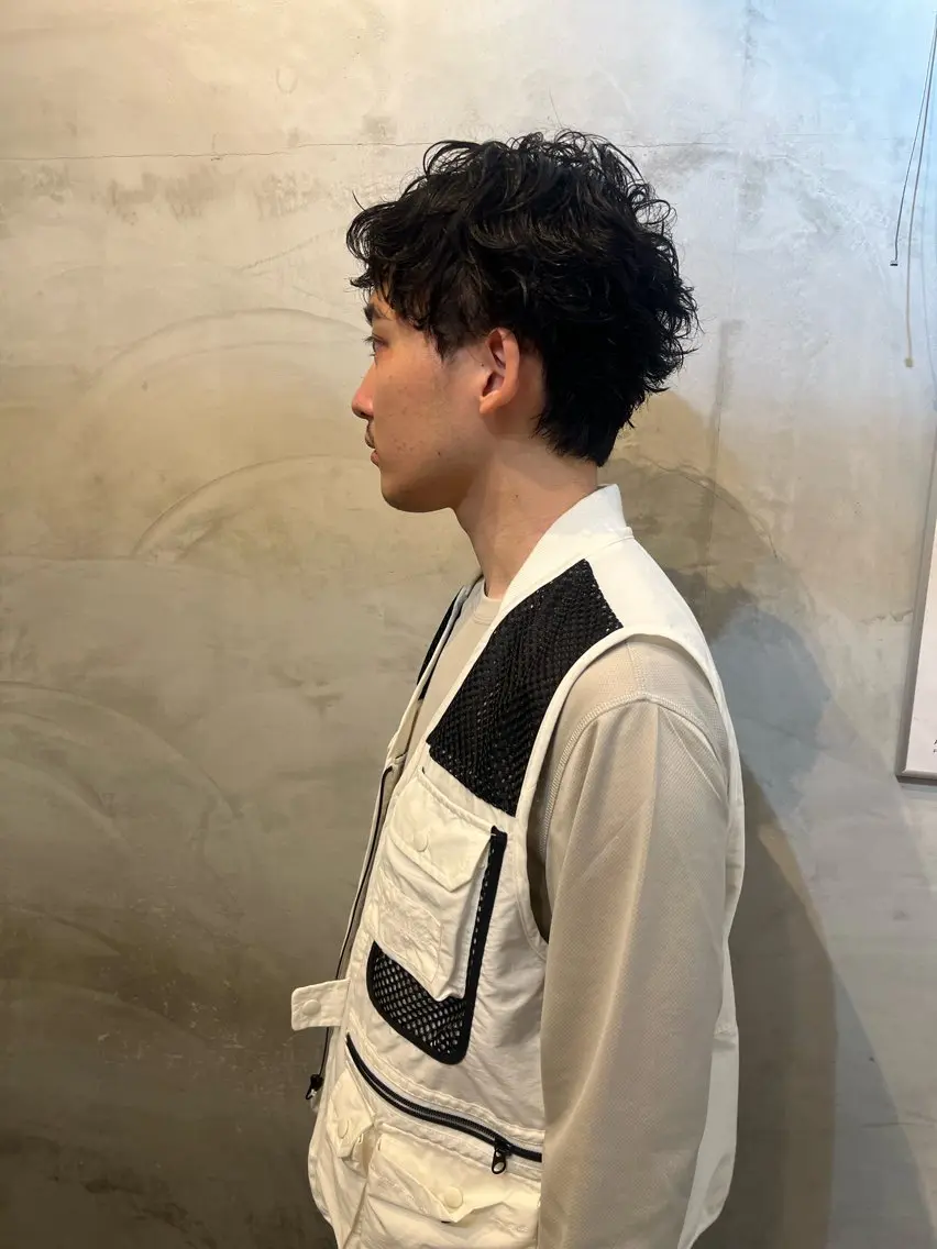 ショート メンズ カット ナガミ ショウのヘアスタイル
