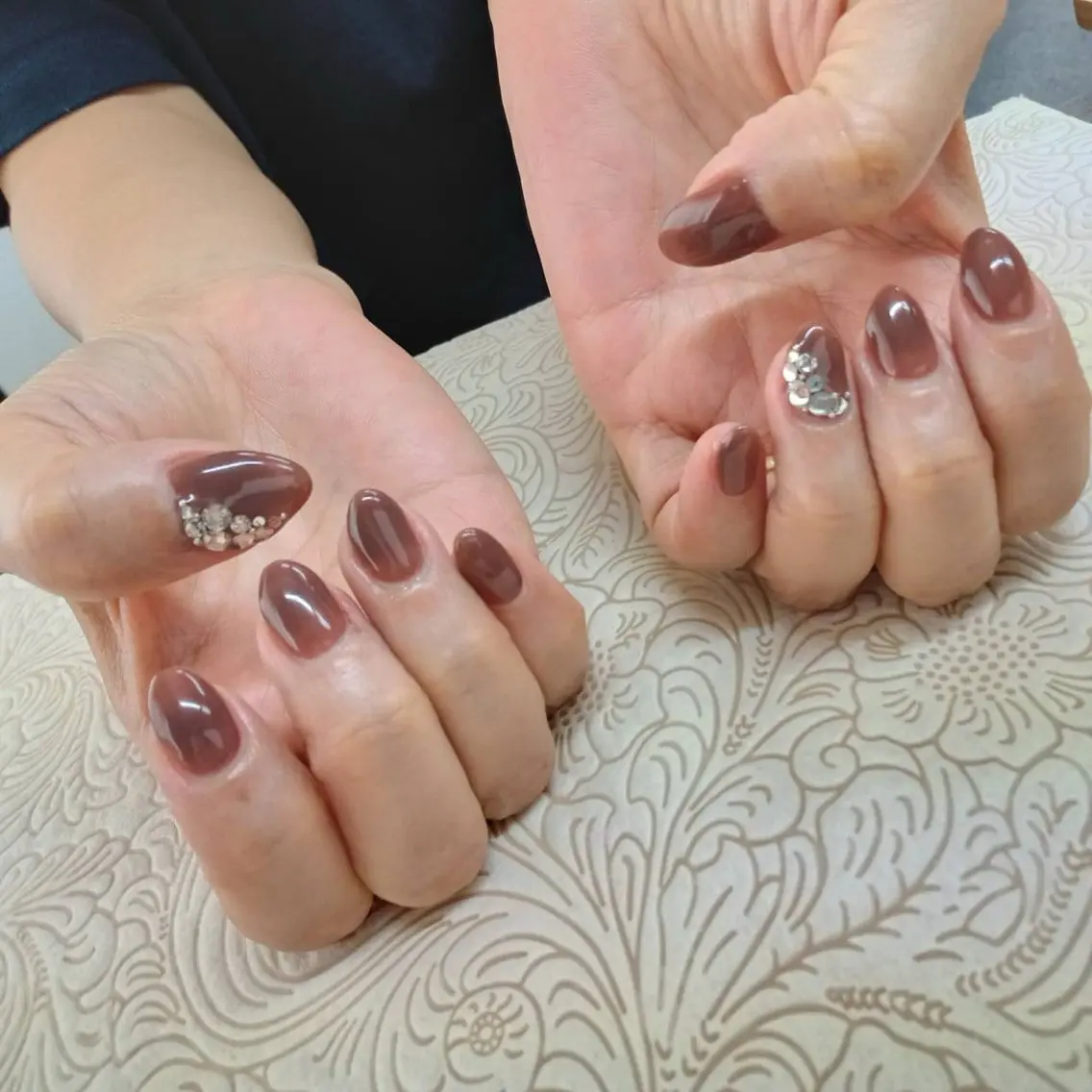 ネイル フラワーネイル precious nail roomのネイルデザイン