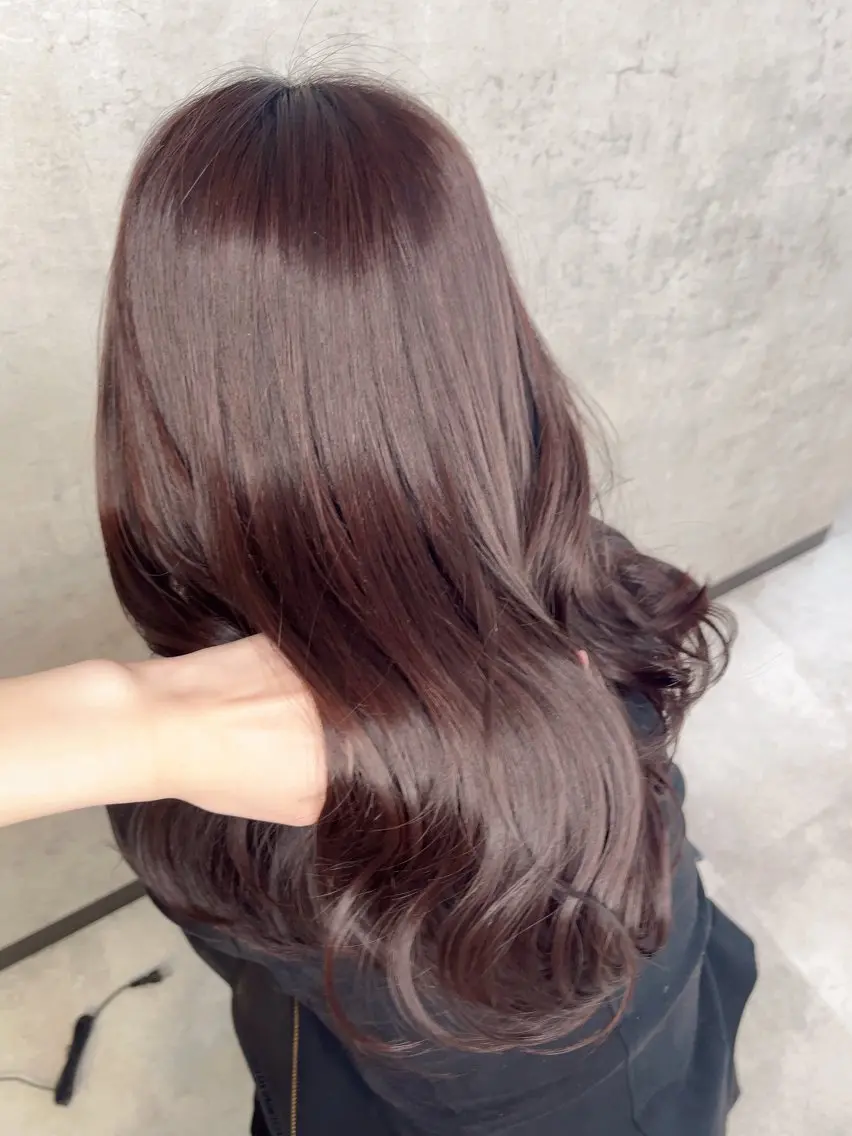 ミディアム KAEDE🎀 縮毛矯正＆パーマ特化のヘアスタイル