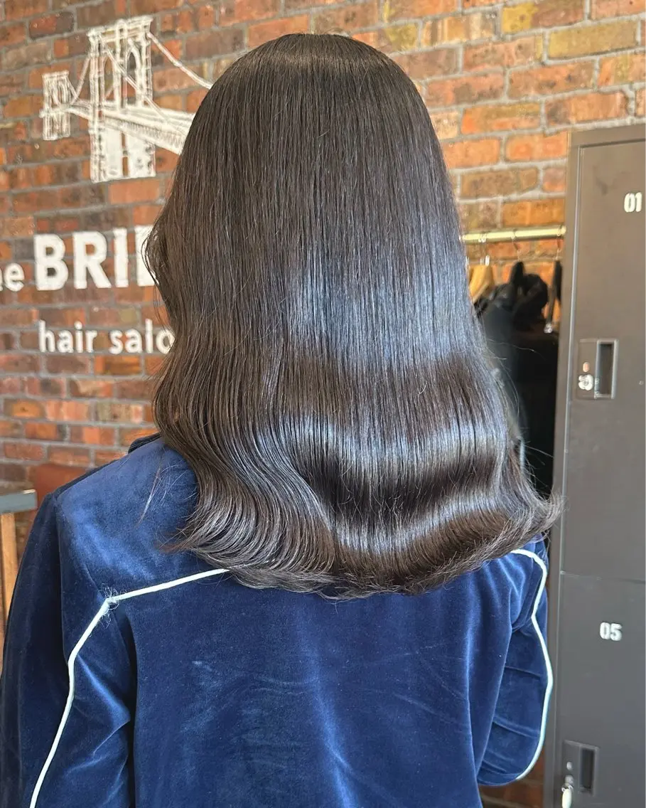 ミディアム カラー ヘアカラー トリートメント 村田 来倖のヘアスタイル