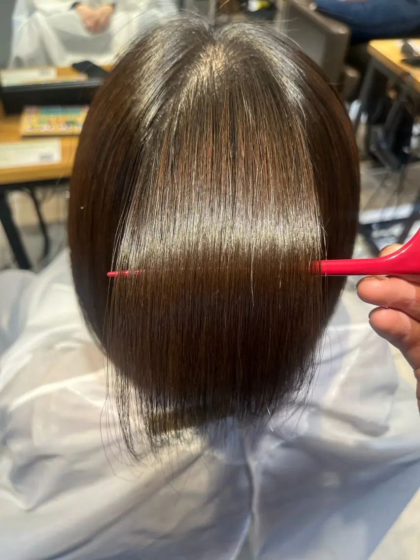 ショート 縮毛矯正 新宿/美髪/髪質改善 🫧リョウ🫧のヘアスタイル