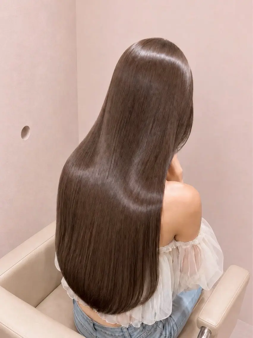 【池袋】🩵明るくするなら🩵当日🙆♀️ブリーチなしダブルカラー+カラー+トリートメント12100→¥10180の写真