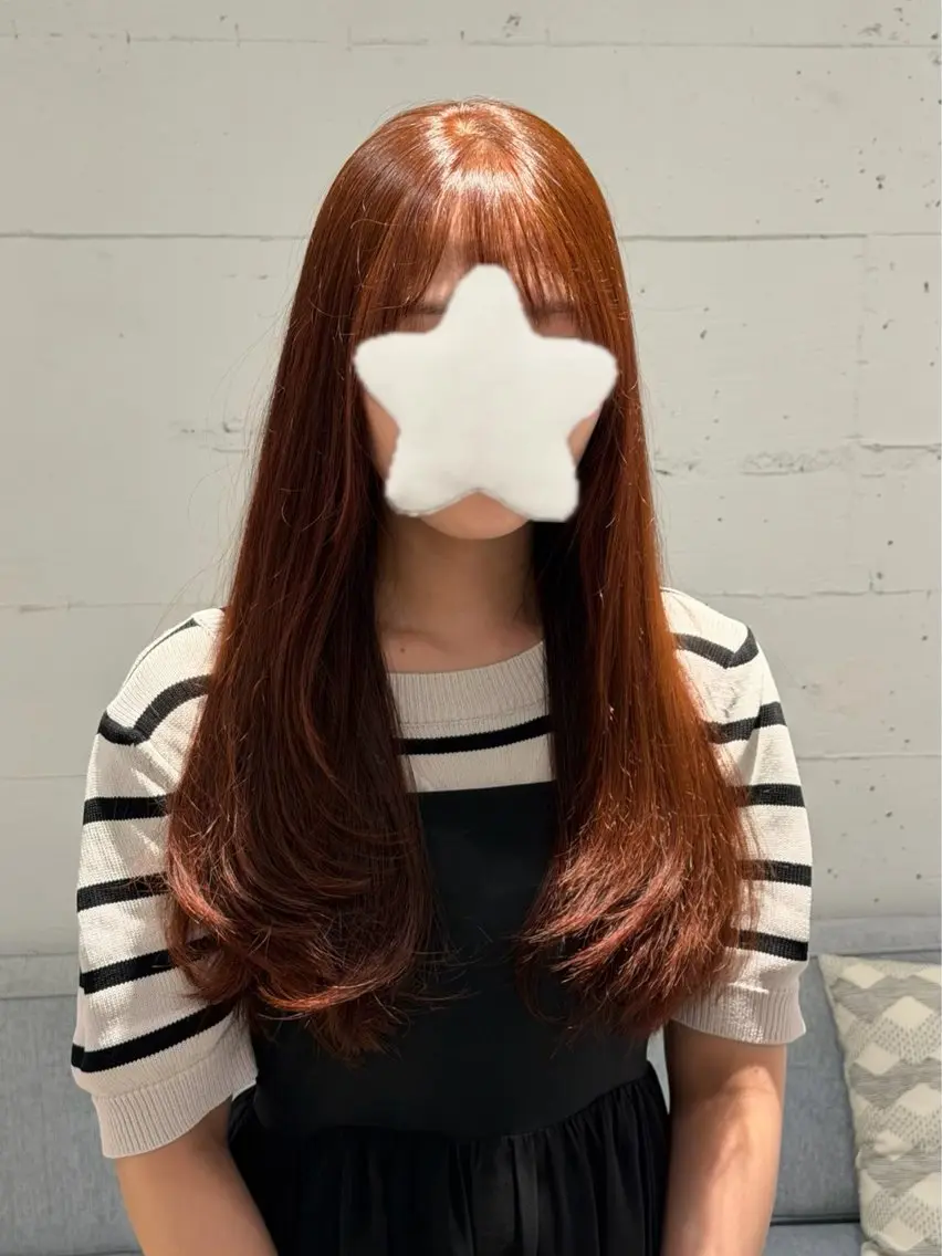ロング ヘアカラー トリートメント rio / カラー 【 目黒 】のヘアスタイル