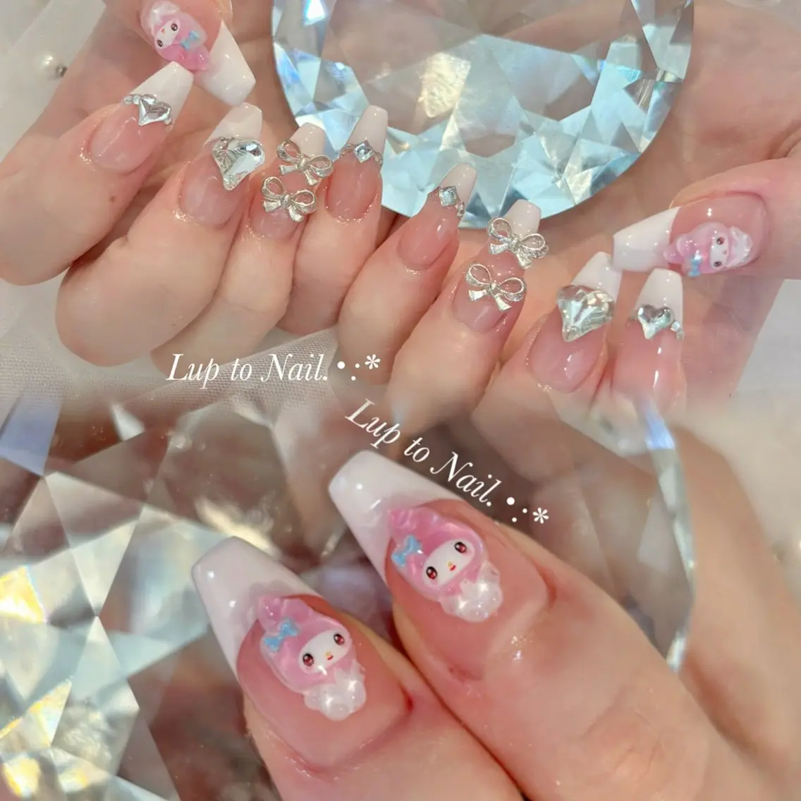 ネイル 春ネイル Lupto nail 【Jr.リカ】のネイルデザイン
