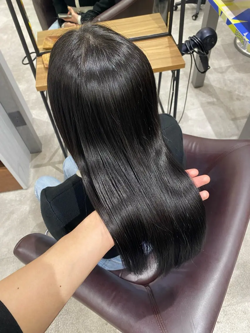 ロング 髪質改善 トリートメント トリートメント 壱成/髪質改善/ カラーモデル募集中のヘアスタイル