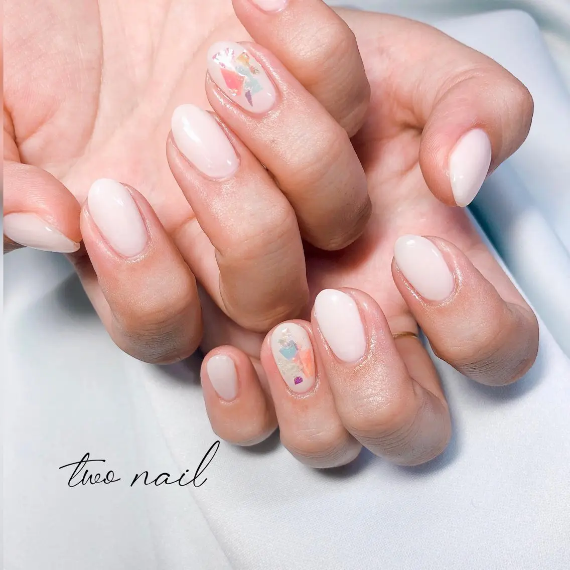 ネイル アートネイル オーロラネイル フットネイル ハート ニュアンスネイル ハンドネイル two nailのネイルデザイン