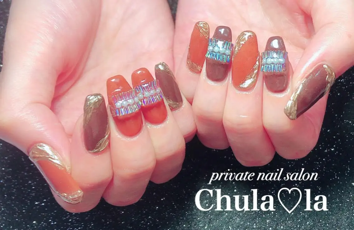 ネイル ハンドネイル Chula♡la 豊見城市高安のネイルデザイン