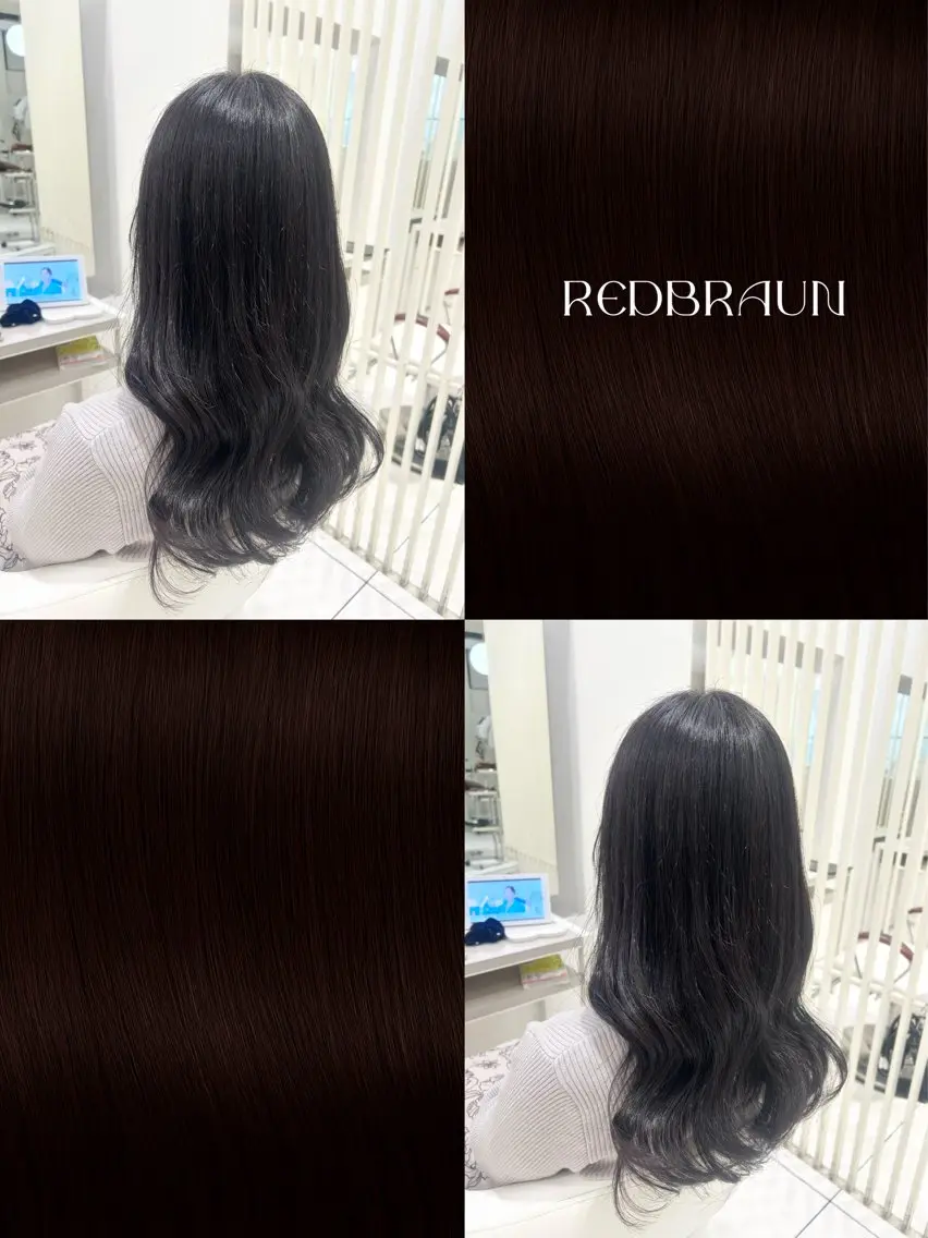 ロング クリスマス 中嶋 礼愛のヘアスタイル