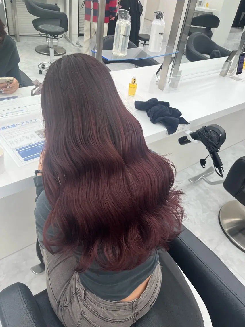ロング カラー ヘアアレンジ Zina熊本🫧 Kurehaのヘアスタイル