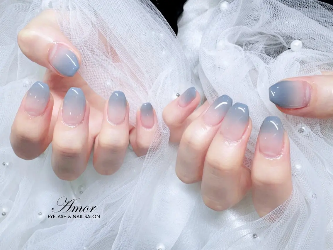 ネイル グラデーション 🍒Hono Nail°˖✧のネイルデザイン
