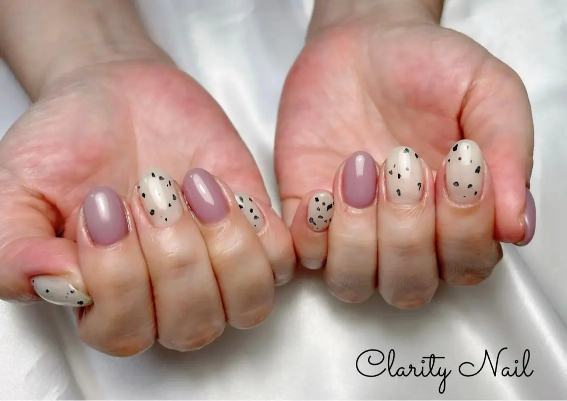 ネイル ワンカラーネイル ハンドネイル Clarity Nailのネイルデザイン