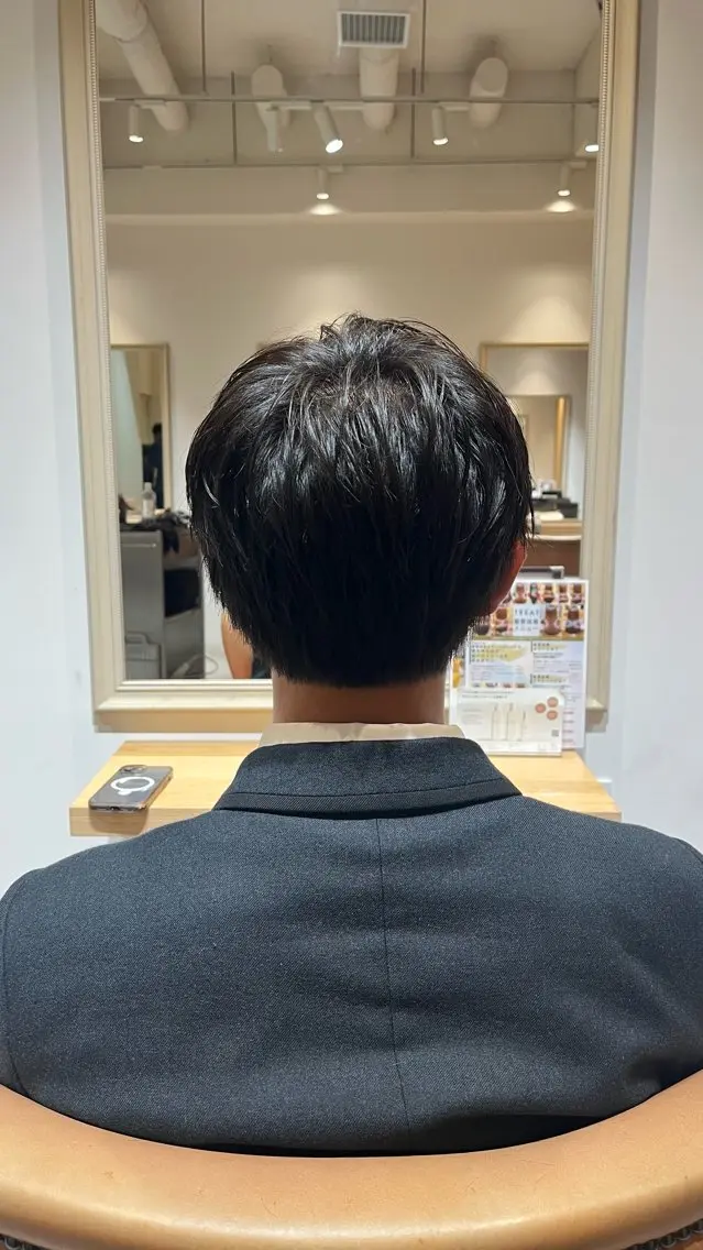 メンズ マッシュ 刈り上げ 森 美夕のヘアスタイル