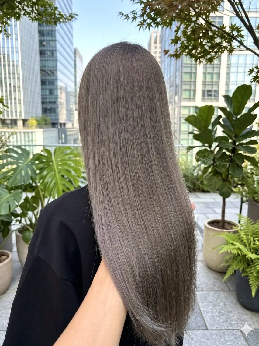 セミロング カラー カット ヘアカラー トリートメント ヘッドスパ 海外Style🌱 KOHEIのヘアスタイル
