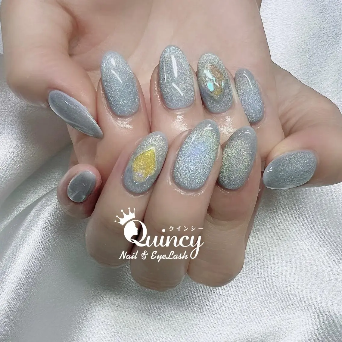 ネイル Quincy ネイル&アイラッシュのマツエク・マツパデザイン