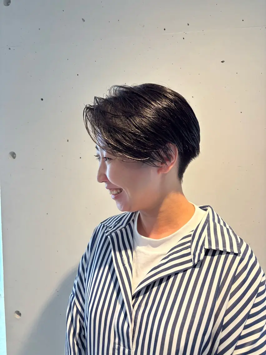 ショート カット YAMADA KEITAのヘアスタイル