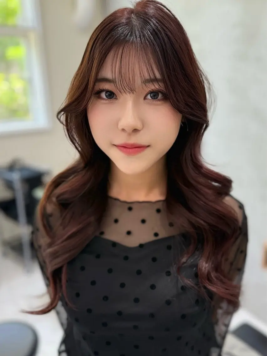 ロング カラー ベージュカラー ブリーチ 透明感カラー ダブルカラー グレージュ カット ヘアカラー 透け感color/ SUのヘアスタイル