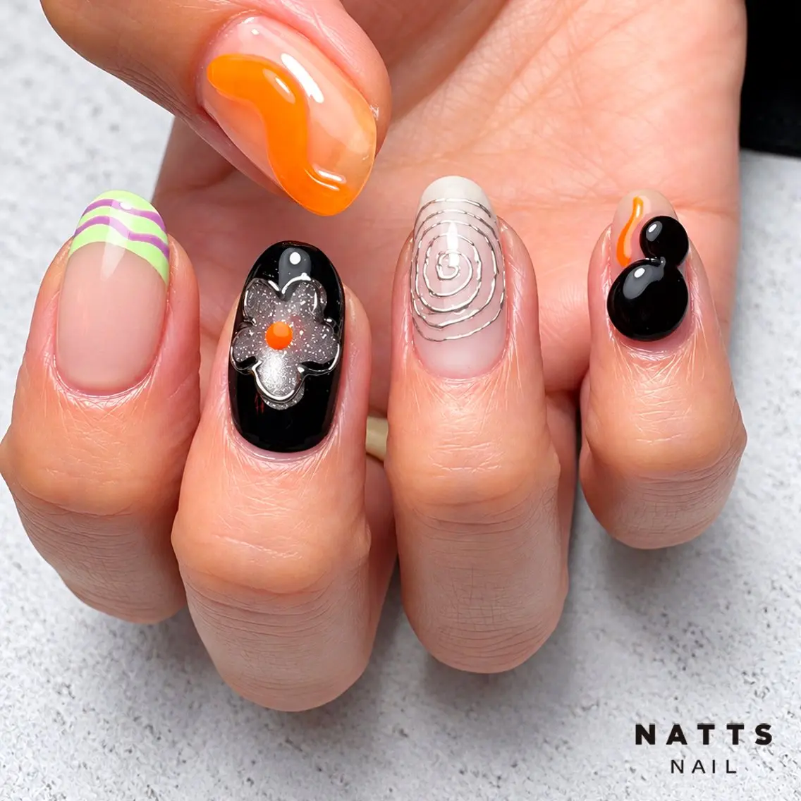 ネイル natts nail 夏希のネイルデザイン
