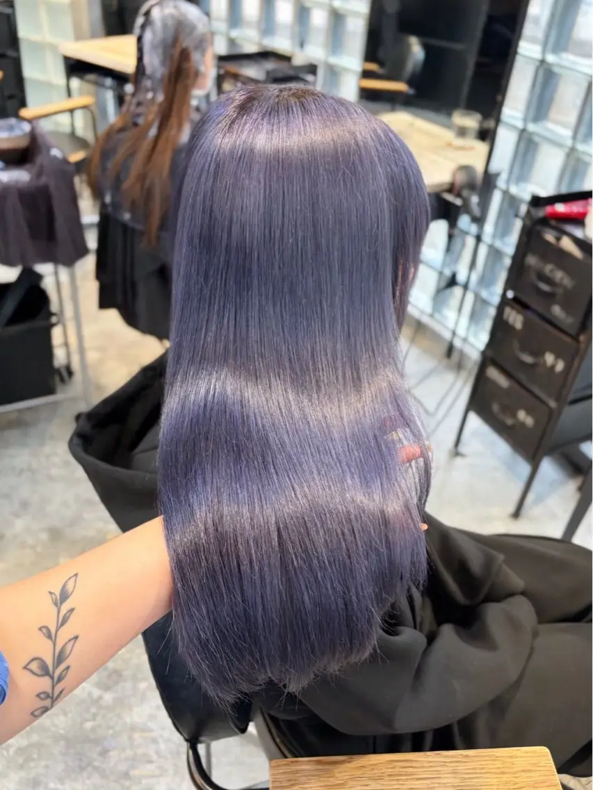 カラー 縮毛矯正特化型✨️ 稲垣翔太のヘアスタイル