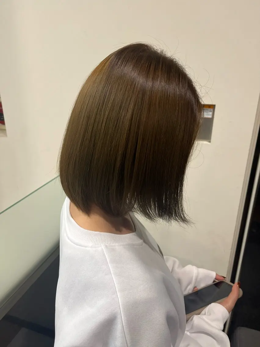 ミディアム ヘアカラー トリートメント 🍊小川実里🍊 /カラーレイヤーのヘアスタイル