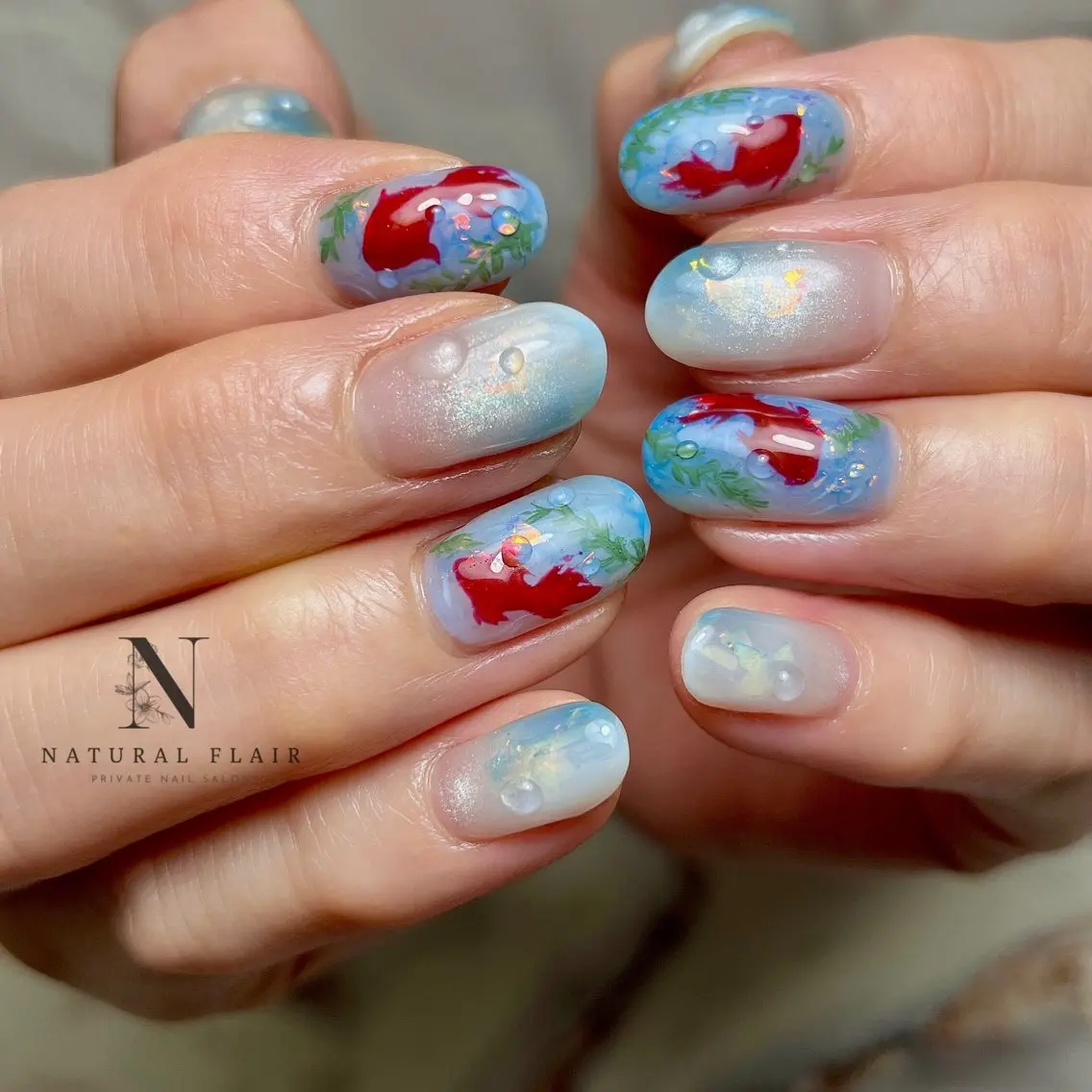 ネイル ハンドネイル natural flairのネイルデザイン