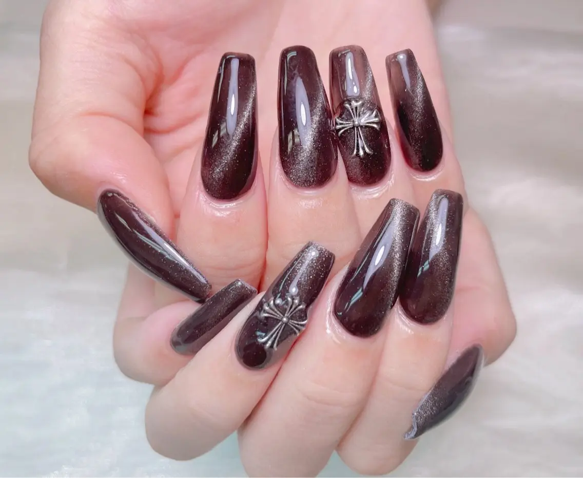 ネイル マグネットネイル ハンドネイル lucky nail 歌舞伎町のネイルデザイン