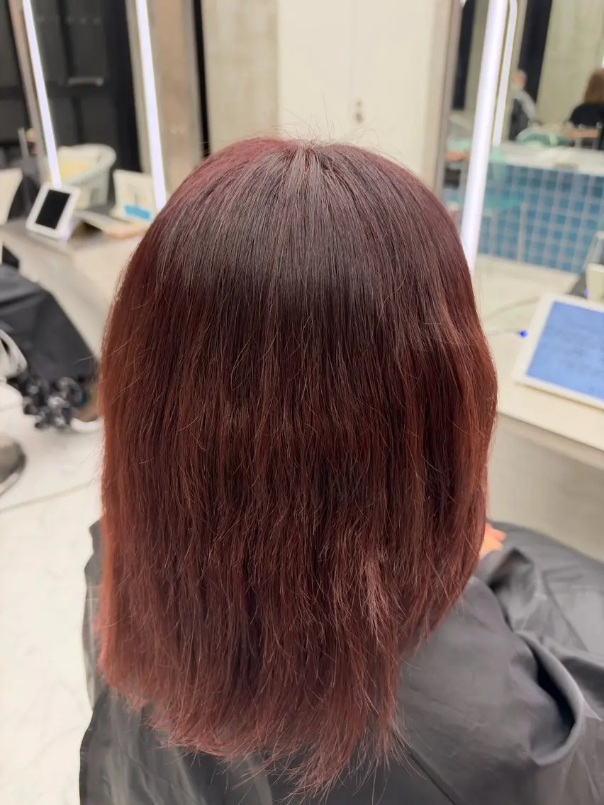 セミロング カラー ヘアカラー ⚡️児玉 唯斗⚡️/ ブリーチモデル募集中のヘアスタイル