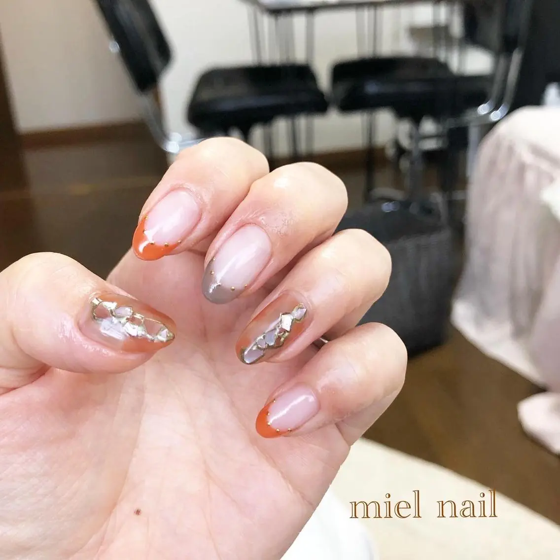ネイル ハンドネイル miel nailのネイルデザイン