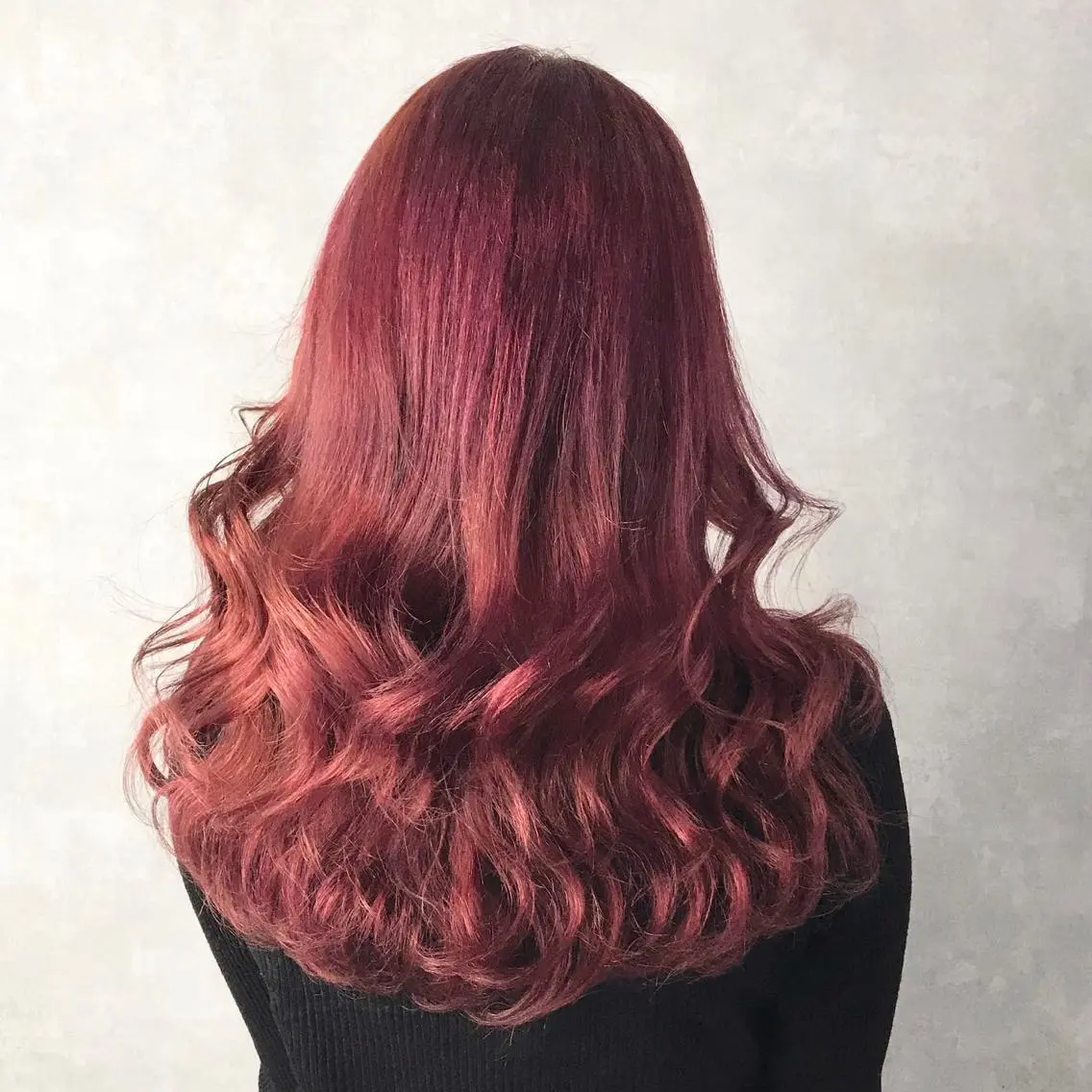 ロング カラー ブリーチ ピンクカラー K-POP好き美容師 🇰🇷Kai.Yのヘアスタイル