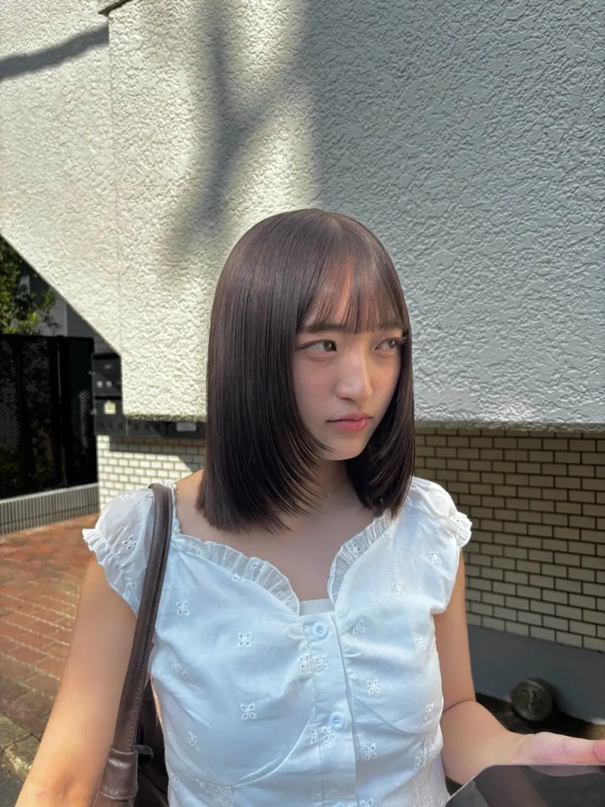 ショート 新宿/縮毛矯正/ 髪質改善/りこのヘアスタイル