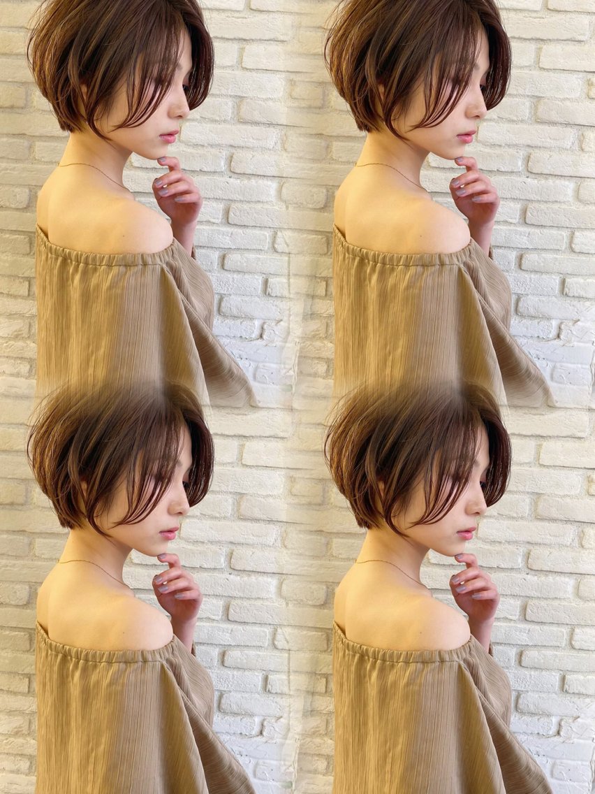 ショート ゆうま🌈艶髪カラー 🫧髪質改善のヘアスタイル