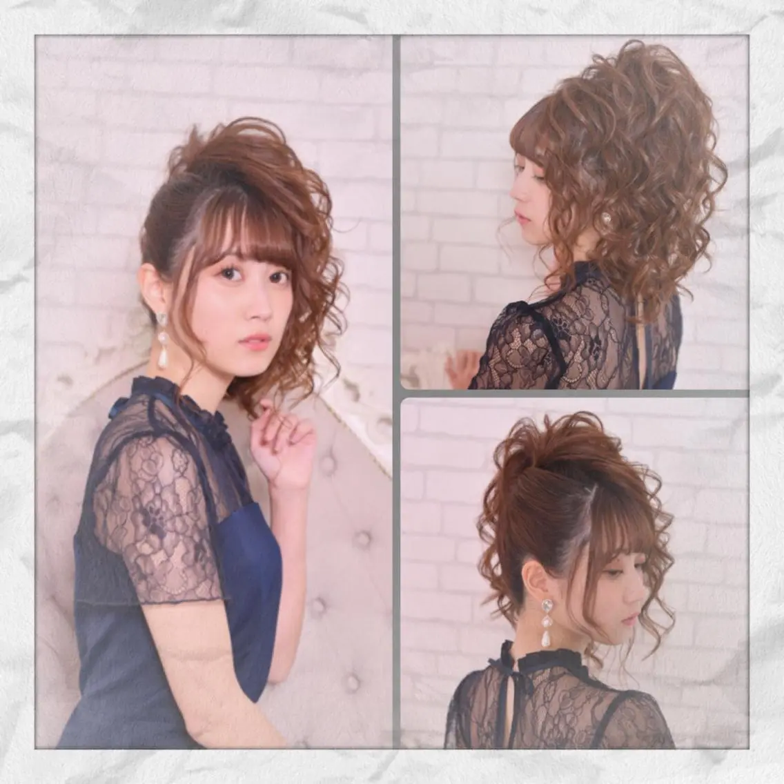 ロング ヘアアレンジ ヘアセット ヘアセット/着付け 𓇼 まつもと𓇼のその他イメージ