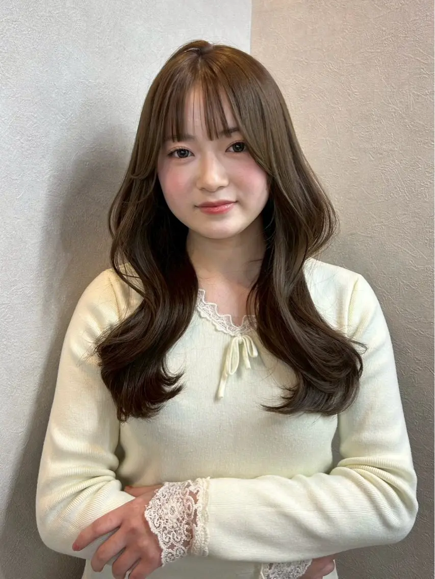 カラー ヘアカラー Misaki / 艶カラーのヘアスタイル