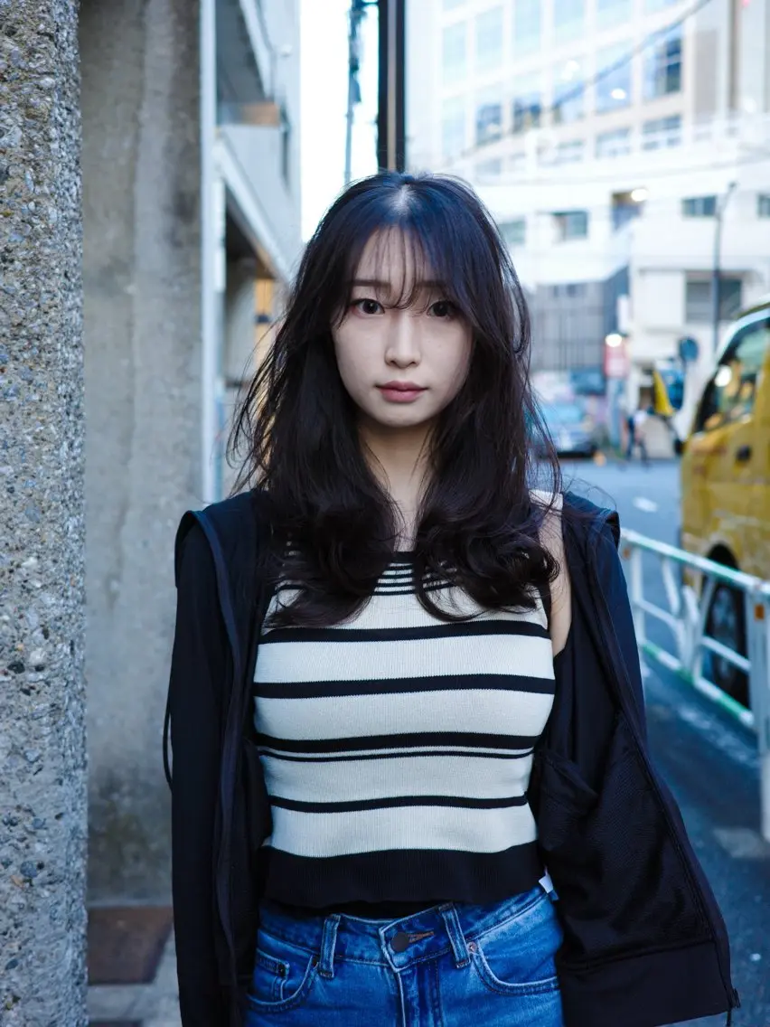 セミロング カット 縮毛矯正 NERO 松井 隆人のヘアスタイル
