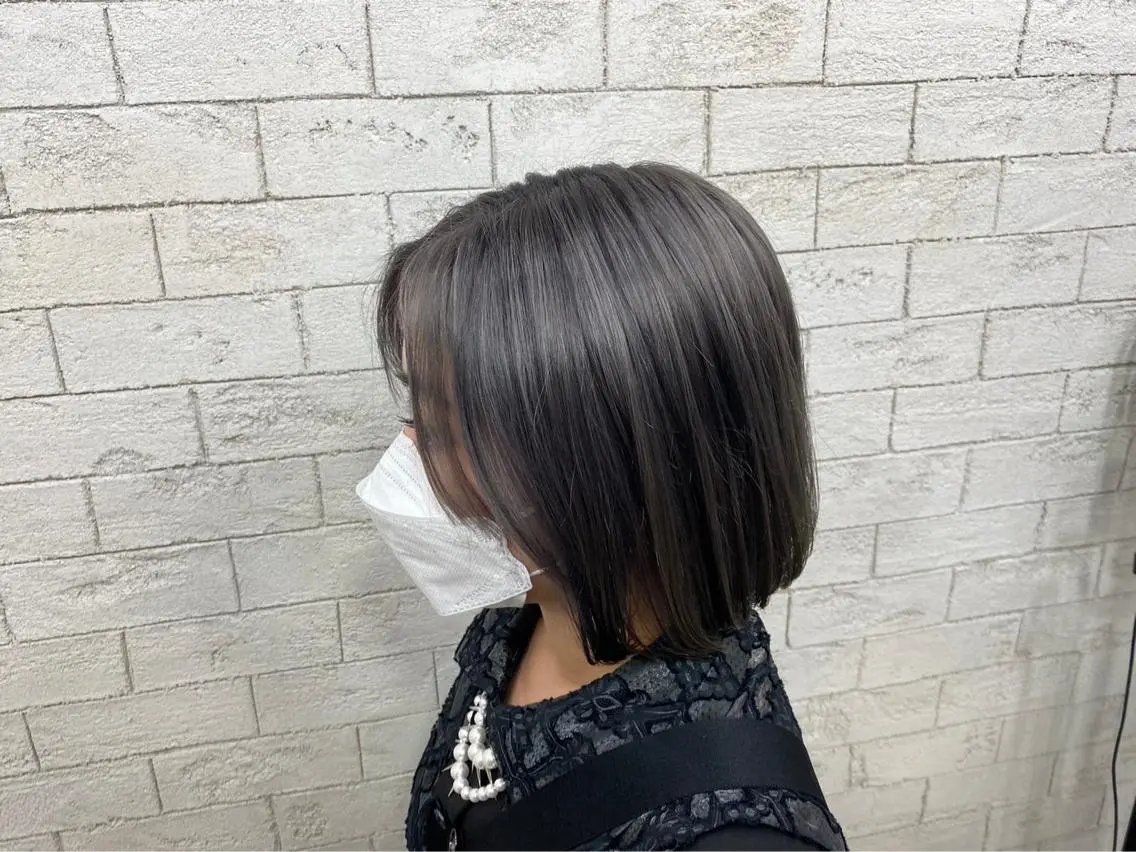 ショート カラー ヘアカラー トリートメント 🐈⬛Namie 🐈⬛のヘアスタイル
